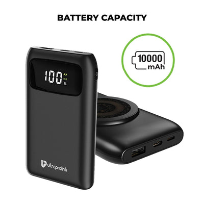 Lapcare Blaze Pro Power Bank Fast Charging 22.5W 20000mah Black (LPB-0 –