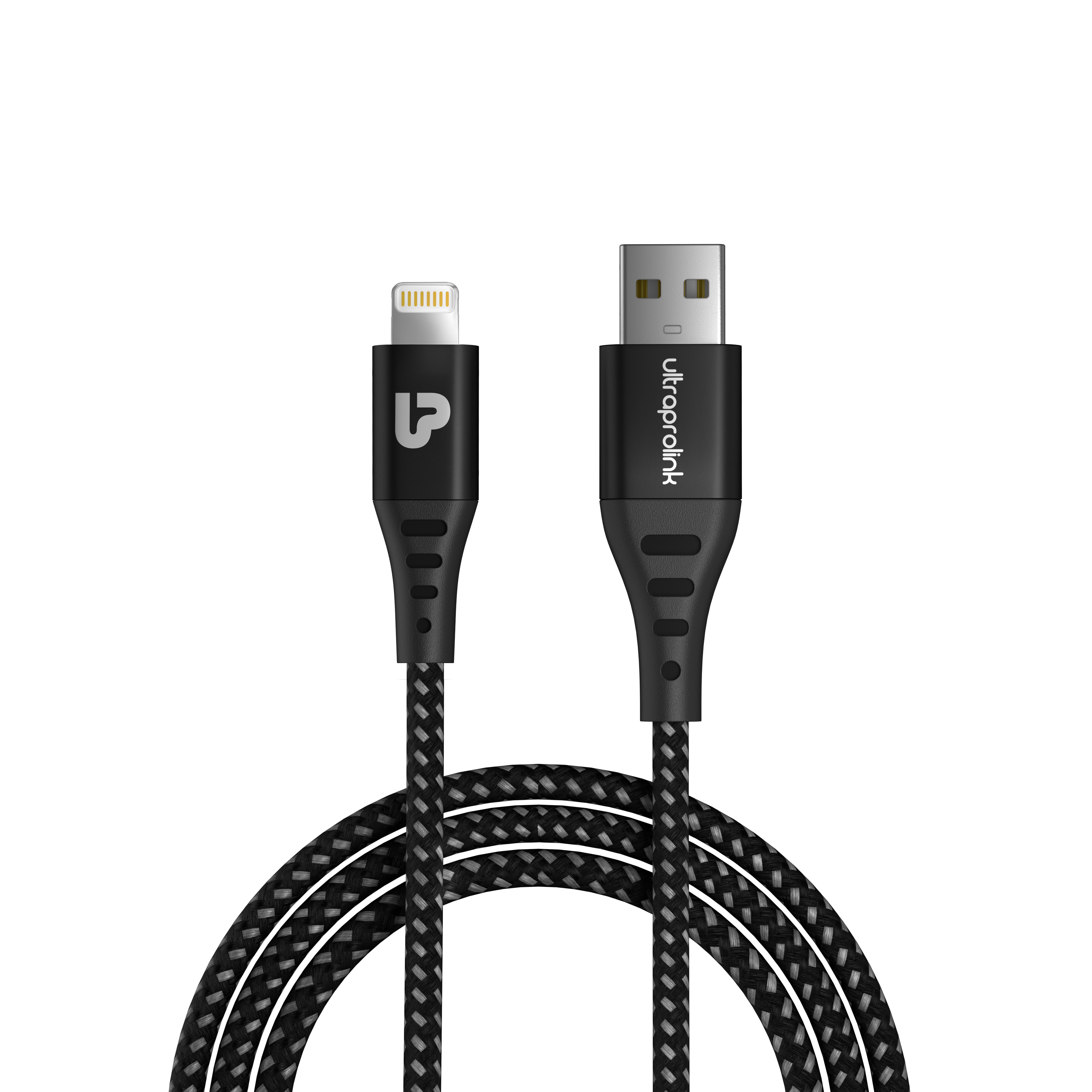 CABLE USB TRIPLUG RENFORCÉ FIBRE DUPONT™ KEVLAR® VERS LIGHTNING / MICRO-USB  / TYPE-C 1,5M - GARANTIE A VIE - JAYM®